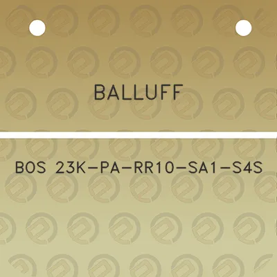 balluff-bos-23k-pa-rr10-sa1-s4s