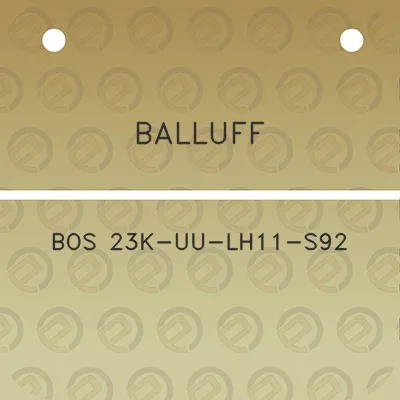 balluff-bos-23k-uu-lh11-s92