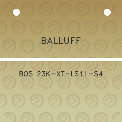 balluff-bos-23k-xt-ls11-s4