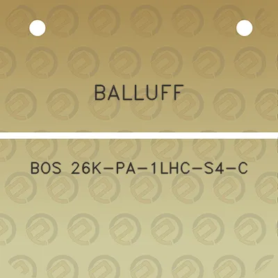 balluff-bos-26k-pa-1lhc-s4-c