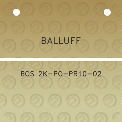 balluff-bos-2k-po-pr10-02