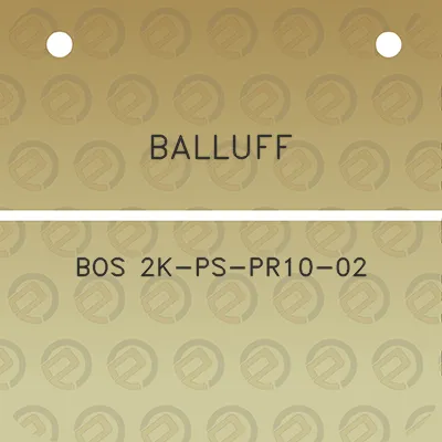 balluff-bos-2k-ps-pr10-02