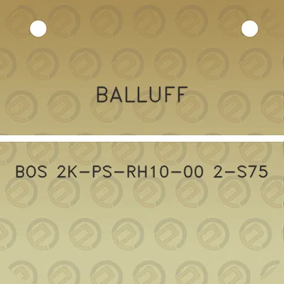 balluff-bos-2k-ps-rh10-00-2-s75