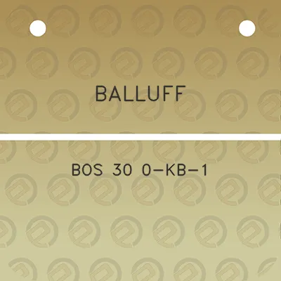 balluff-bos-30-0-kb-1