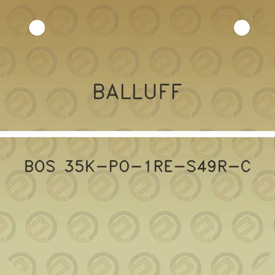 balluff-bos-35k-po-1re-s49r-c