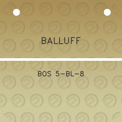 balluff-bos-5-bl-8