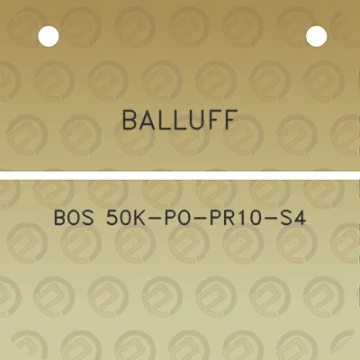 balluff-bos-50k-po-pr10-s4