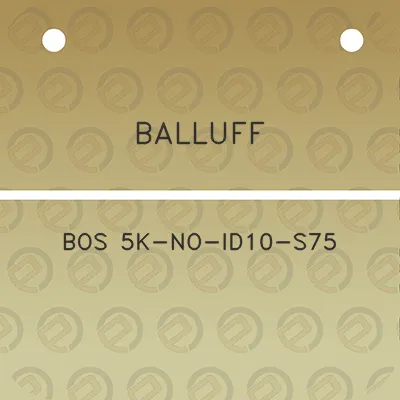 balluff-bos-5k-no-id10-s75