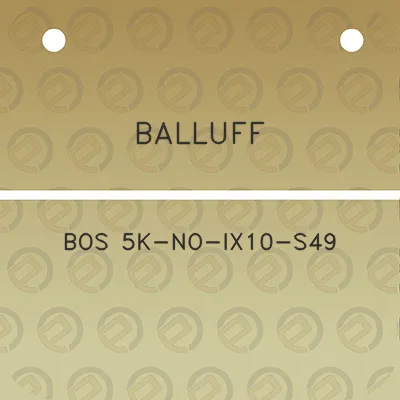 balluff-bos-5k-no-ix10-s49