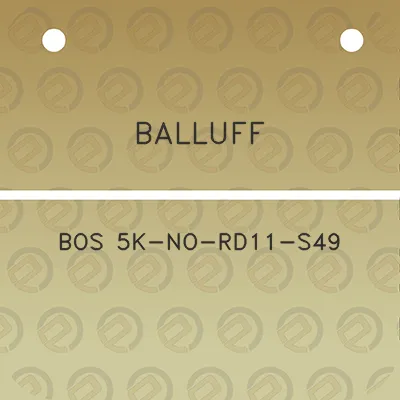 balluff-bos-5k-no-rd11-s49