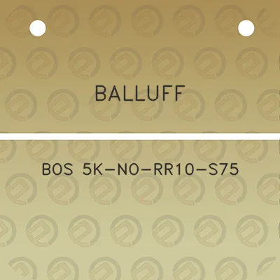 balluff-bos-5k-no-rr10-s75