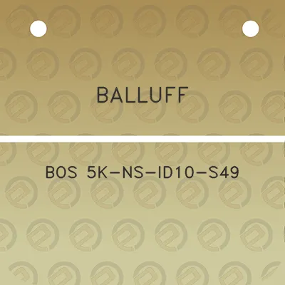 balluff-bos-5k-ns-id10-s49