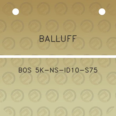 balluff-bos-5k-ns-id10-s75