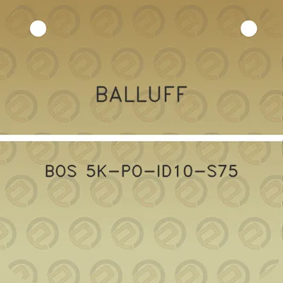 balluff-bos-5k-po-id10-s75