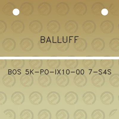 balluff-bos-5k-po-ix10-00-7-s4s