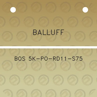 balluff-bos-5k-po-rd11-s75