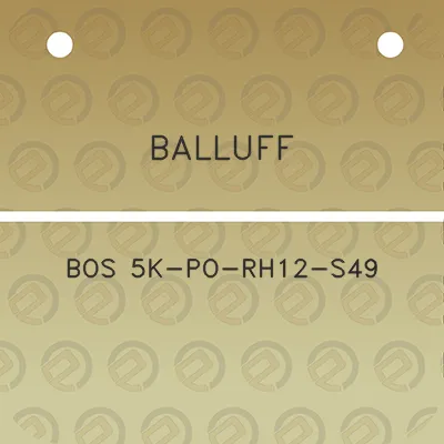 balluff-bos-5k-po-rh12-s49