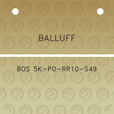 balluff-bos-5k-po-rr10-s49