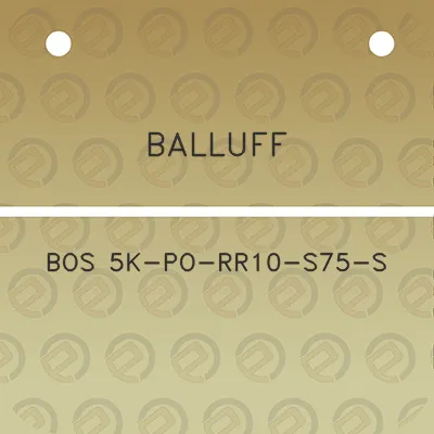 balluff-bos-5k-po-rr10-s75-s