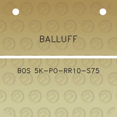 balluff-bos-5k-po-rr10-s75