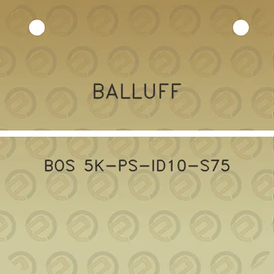 balluff-bos-5k-ps-id10-s75