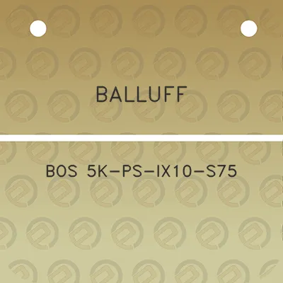 balluff-bos-5k-ps-ix10-s75