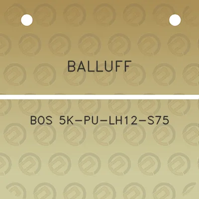 balluff-bos-5k-pu-lh12-s75