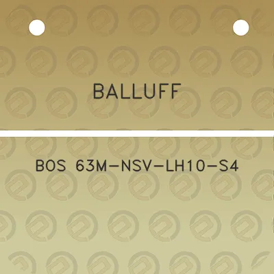 balluff-bos-63m-nsv-lh10-s4