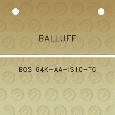 balluff-bos-64k-aa-is10-tg