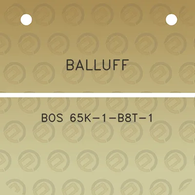 balluff-bos-65k-1-b8t-1