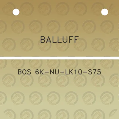 balluff-bos-6k-nu-lk10-s75