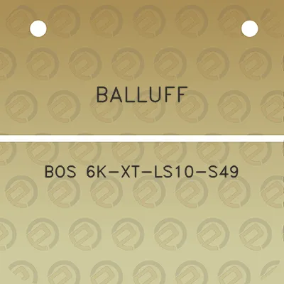 balluff-bos-6k-xt-ls10-s49