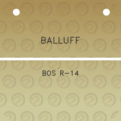 balluff-bos-r-14