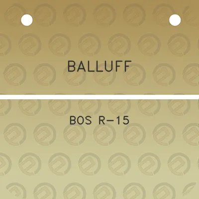 balluff-bos-r-15