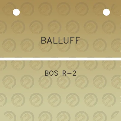 balluff-bos-r-2