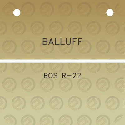 balluff-bos-r-22