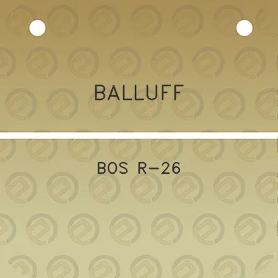 balluff-bos-r-26