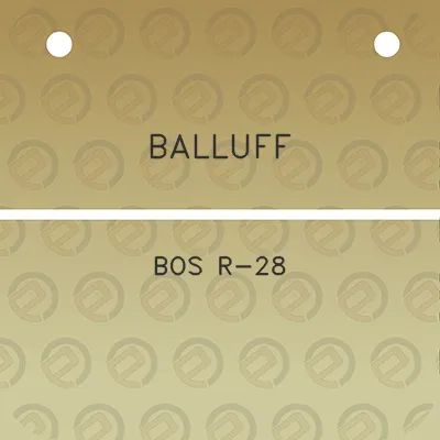 balluff-bos-r-28