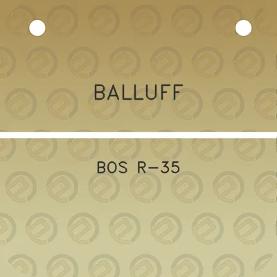 balluff-bos-r-35