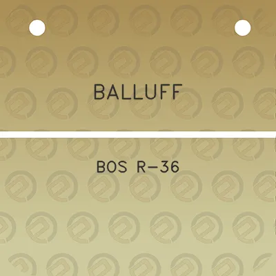 balluff-bos-r-36