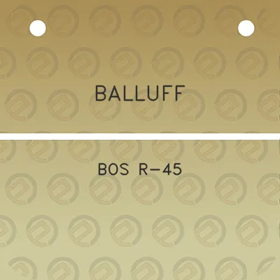 balluff-bos-r-45