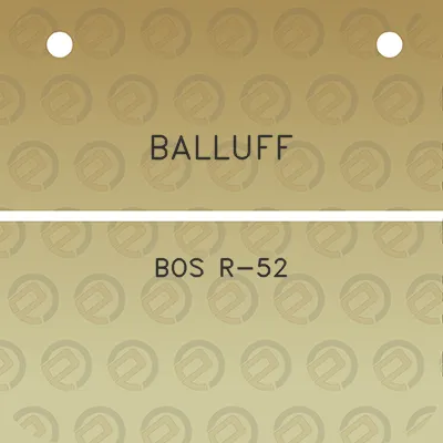 balluff-bos-r-52