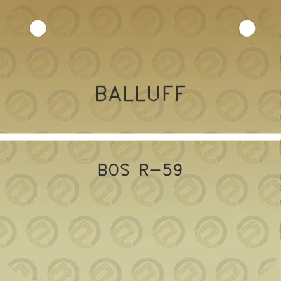 balluff-bos-r-59