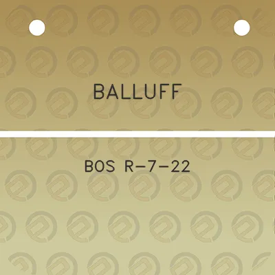 balluff-bos-r-7-22