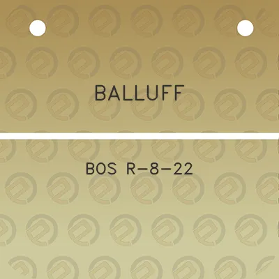 balluff-bos-r-8-22