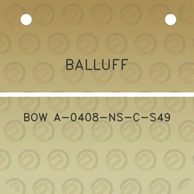 balluff-bow-a-0408-ns-c-s49