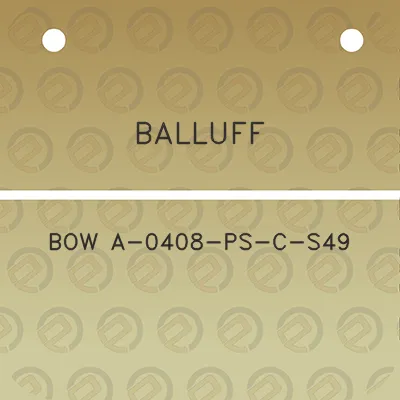 balluff-bow-a-0408-ps-c-s49