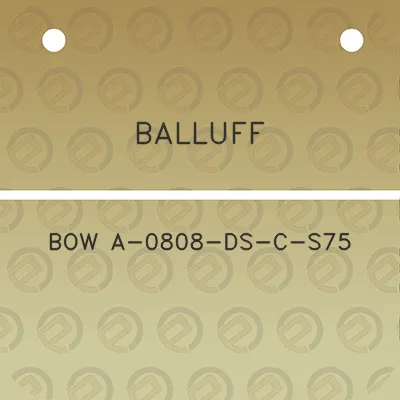 balluff-bow-a-0808-ds-c-s75