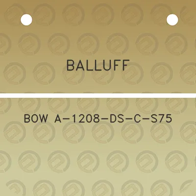 balluff-bow-a-1208-ds-c-s75