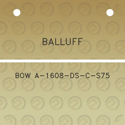 balluff-bow-a-1608-ds-c-s75